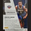2019-20 Panini Prizm Emergent Zion Williamson #7 RC