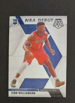 2019-20 Panini Mosaic NBA Debut Zion Williamson #269 RC