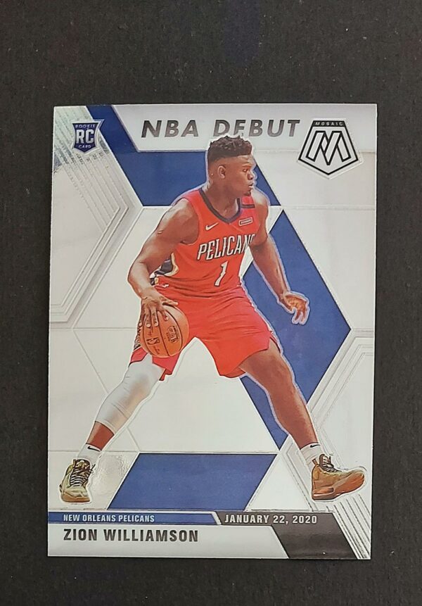 2019-20 Panini Mosaic NBA Debut Zion Williamson #269 RC