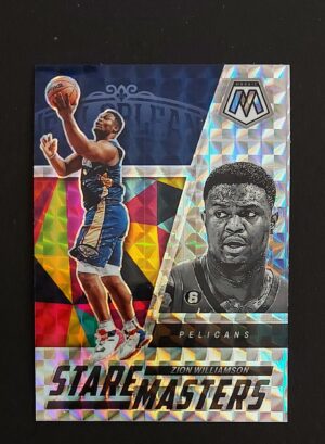 2022-23 Panini Mosaic Stare Masters Zion Williamson #1 Prizm