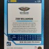 2024-25 Panini Donruss Zion Williamson #129 Green Laser