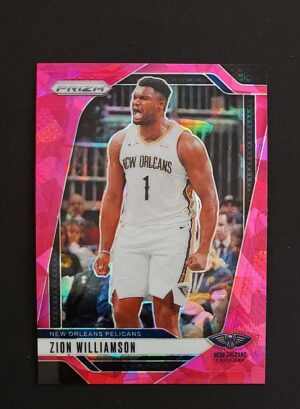 2024-25 Panini Prizm Zion Williamson #10 Pink Ice