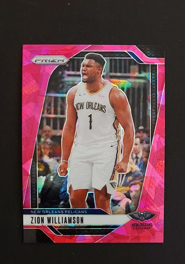 2024-25 Panini Prizm Zion Williamson #10 Pink Ice