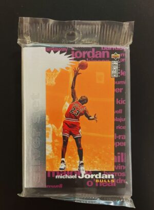 1995-96 Upper Deck CC You Crash the Game Silver Set Exchange: Assist/Rebounds- 30 kart - Jordan