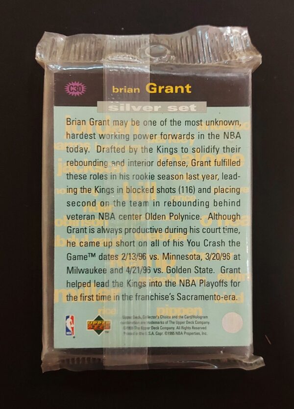 20260716_202907 1995-96 Upper Deck CC You Crash the Game Silver Set Exchange: Assist/Rebounds- 30 kart - Jordan