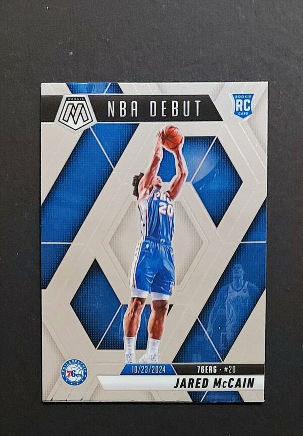 2024-25 Panini Mosaic NBA Debut Jared McCain #263 RC