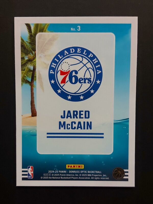 2024-25 Panini Optic Splash! Jared McCain #3 RC