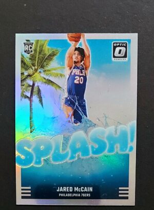 2024-25 Panini Optic Splash! Jared McCain #3 RC Silver