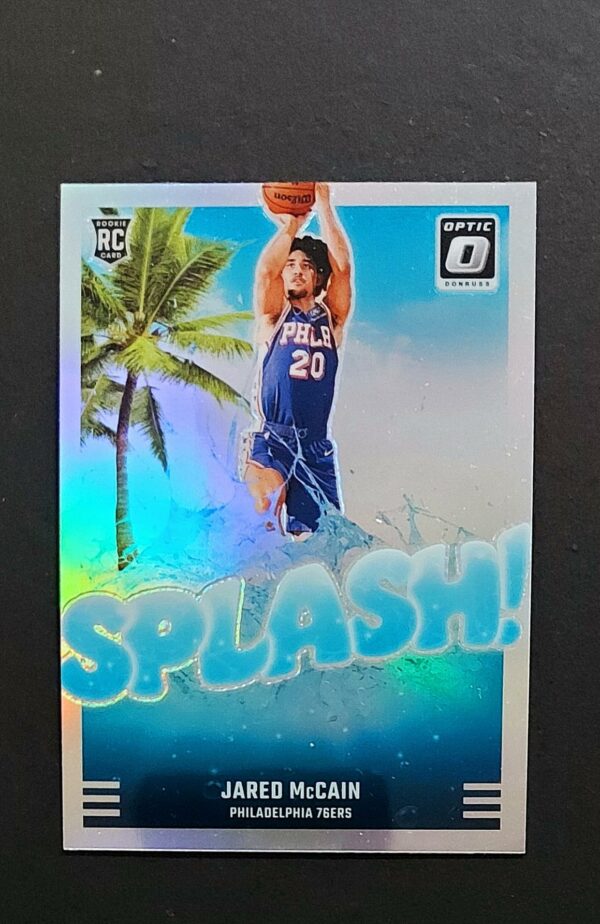 2024-25 Panini Optic Splash! Jared McCain #3 RC Silver