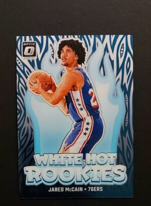 2024-25 Panini Optic White Hot Rookies Jared McCain #2 RC