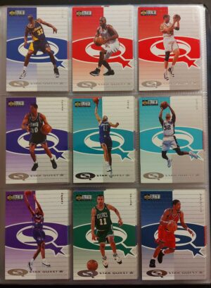 1997-98 Upper Deck Collector's Choice Starquest Lot - 1-80 + album Ultra Pro