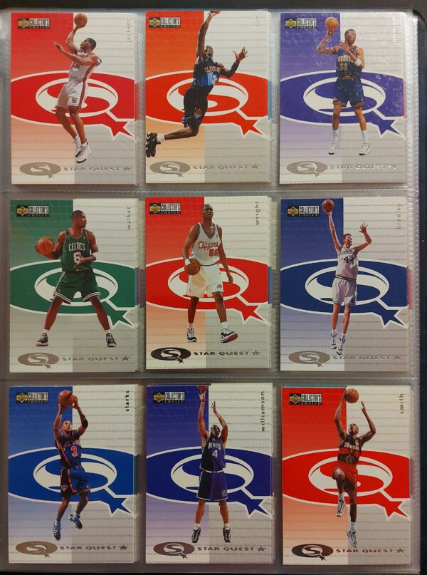 20260716_203718 1997-98 Upper Deck Collector's Choice Starquest Lot - 1-80 + album Ultra Pro