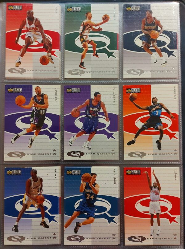 20260716_203736 1997-98 Upper Deck Collector's Choice Starquest Lot - 1-80 + album Ultra Pro