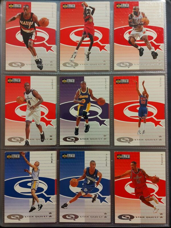 20260716_203740 1997-98 Upper Deck Collector's Choice Starquest Lot - 1-80 + album Ultra Pro