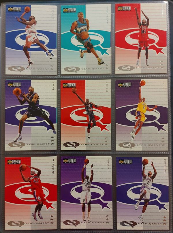 20260716_203744 1997-98 Upper Deck Collector's Choice Starquest Lot - 1-80 + album Ultra Pro