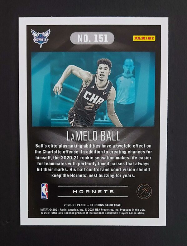 2020-21 Panini Illusions Lamelo Ball #151 RC