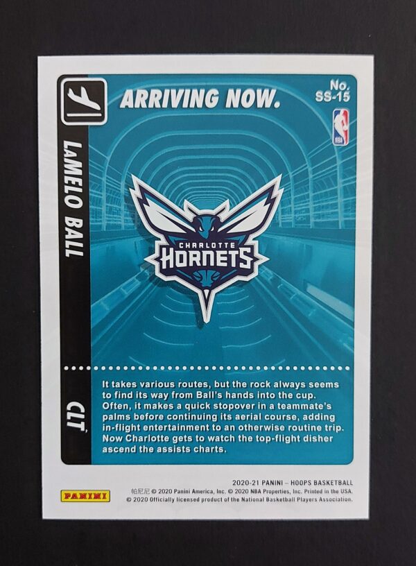 2020-21 Panini Hoops Arriving Now Lamelo Ball RC