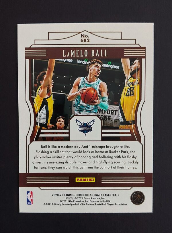 2020-21 Panini Chronicles Legacy Lamelo Ball #682 RC
