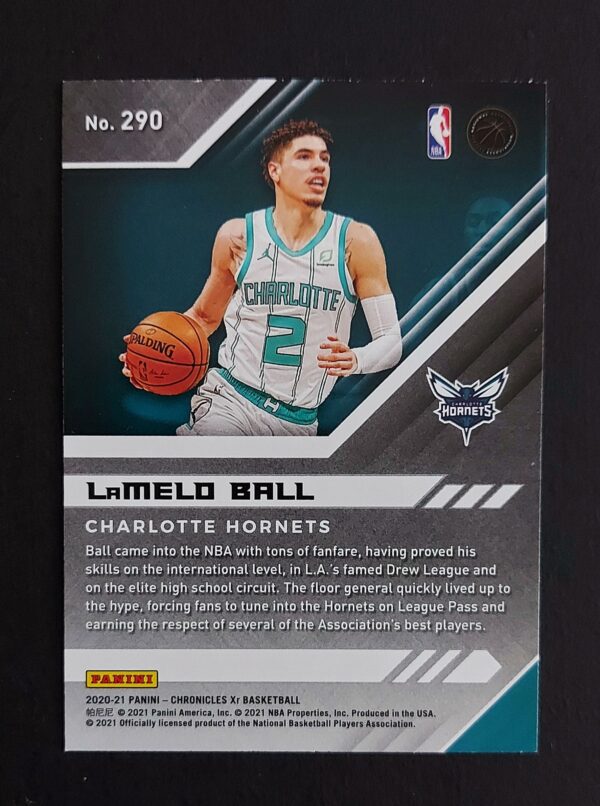 2020-21 Panini Chronicles XR Lamelo Ball #290 RC