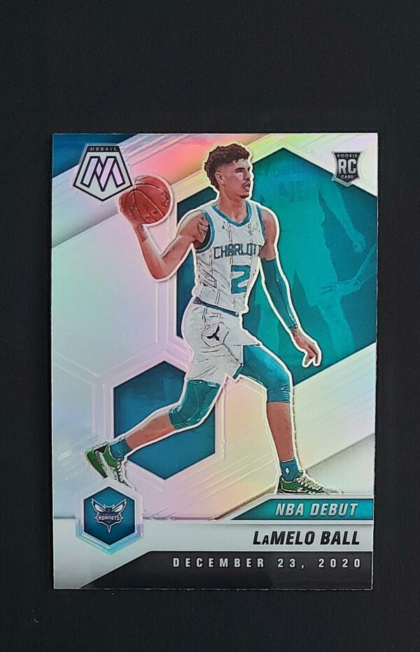 2020-21 Panini Mosaic NBA Debut Lamelo Ball #262 RC Silver