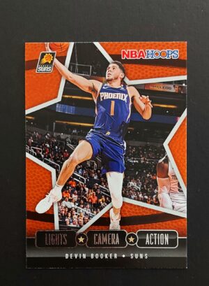 2020-21 Panini Hoops Lights Camera Action Devin Booker #7