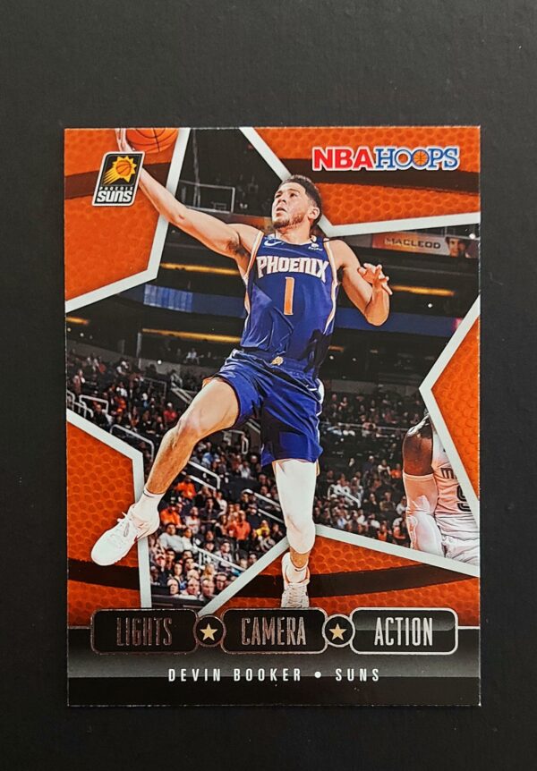 2020-21 Panini Hoops Lights Camera Action Devin Booker #7