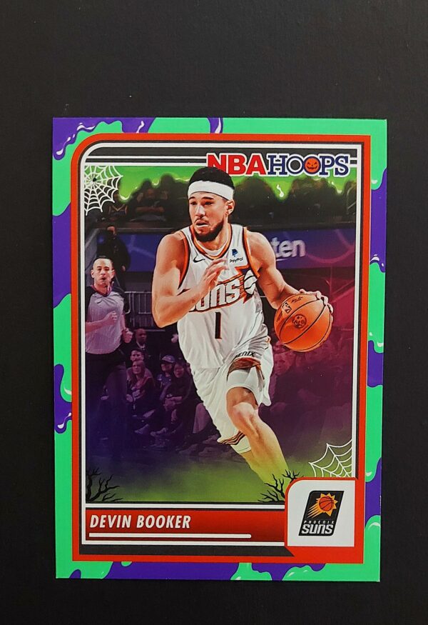 2023-24 Panini Haunted Hoops Devin Booker #96 Slime