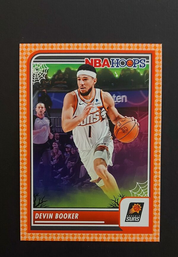 2023-24 Panini Haunted Hoops Devin Booker #96 Orange