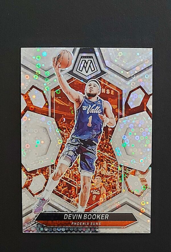 2023-24 Panini Mosaic Devin Booker #125 Fast Break