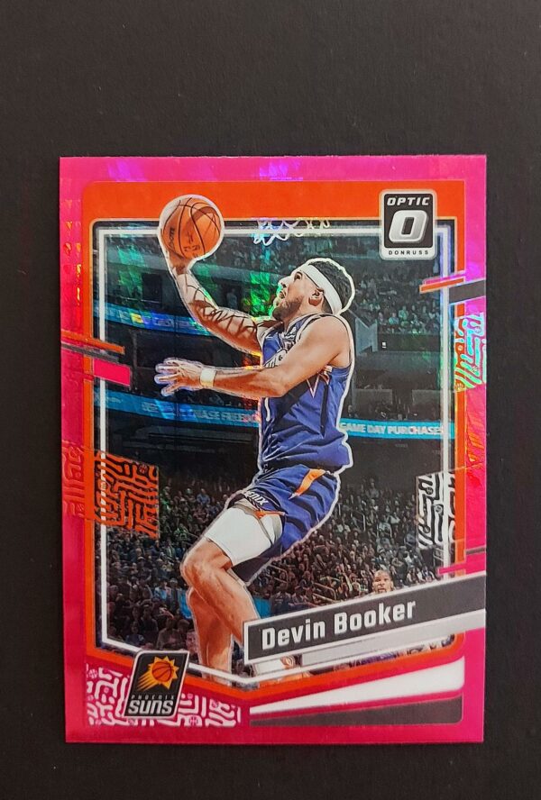 2023-24 Panini Optic Devin Booker #44 Pink