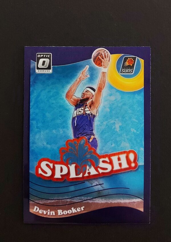 2023-24 Panini Optic Splash! Devin Booker #2 Purple