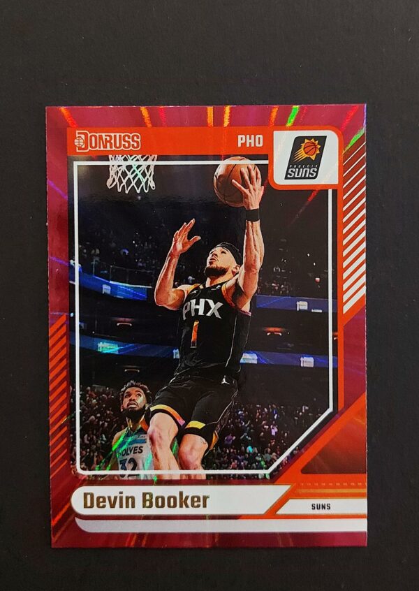 2024-25 Panini Donruss Devin Booker #115 Maroon