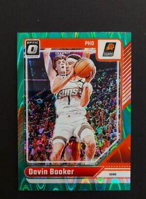 2024-25 Panini Optic Devin Booker #11 Green Wave