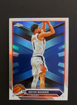 2023-24 Topps Chrome Devin Booker #181 Silver Refractor