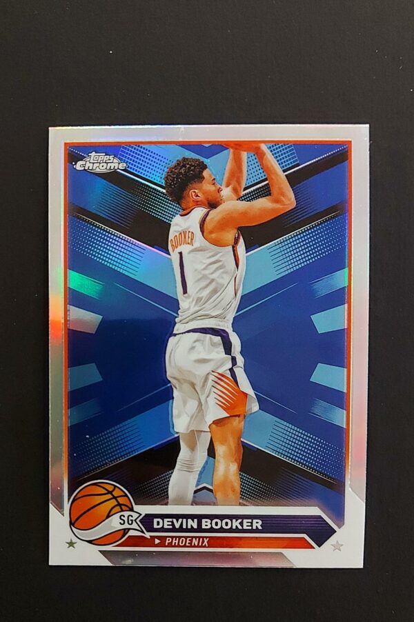 2023-24 Topps Chrome Devin Booker #181 Silver Refractor