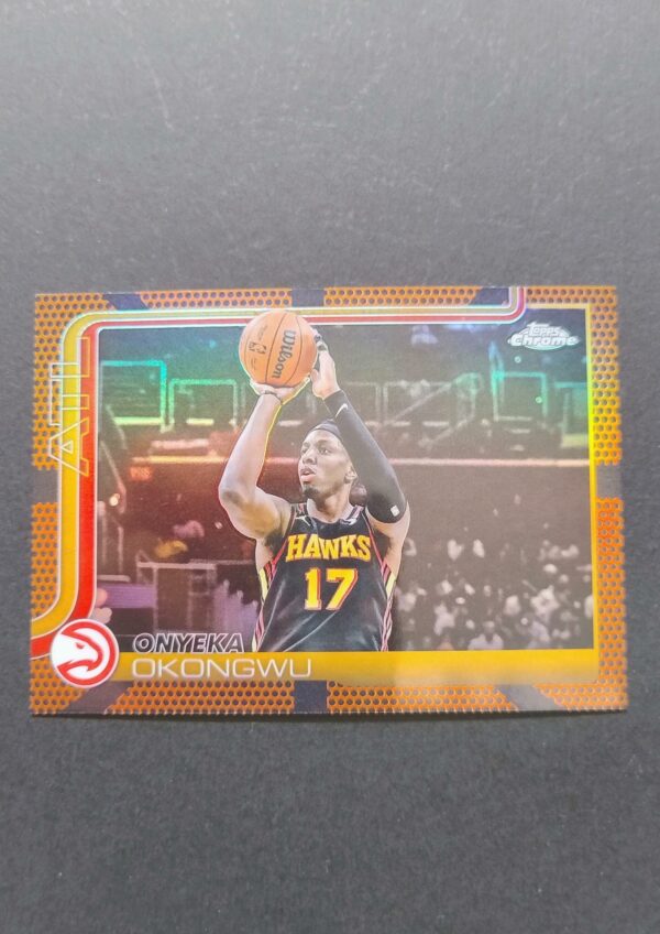 2025-26 Topps Chrome Onyeka Okongwu #21 Basketball Refractor