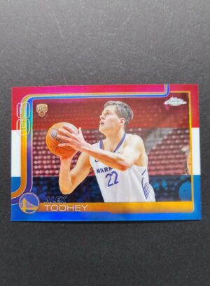 2025-26 Topps Chrome Alex Toohey #298 RC Red White Blue