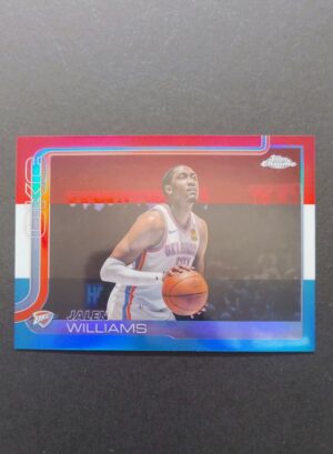 2025-26 Topps Chrome Jalen Williams #187 Red White Blue