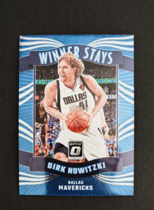 2023-24 Panini Optic Winner Stays Dirk Nowitzki #4