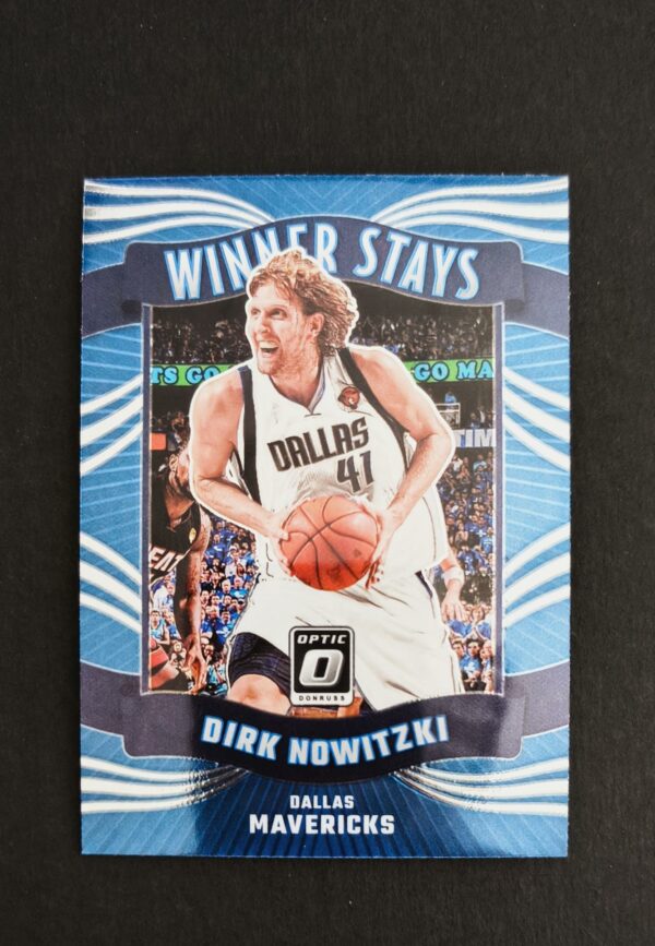 2023-24 Panini Optic Winner Stays Dirk Nowitzki #4