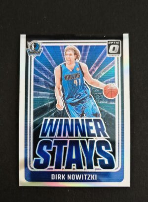 2024-25 Panini Optic Winner Stays Dirk Nowitzki #13 Silver