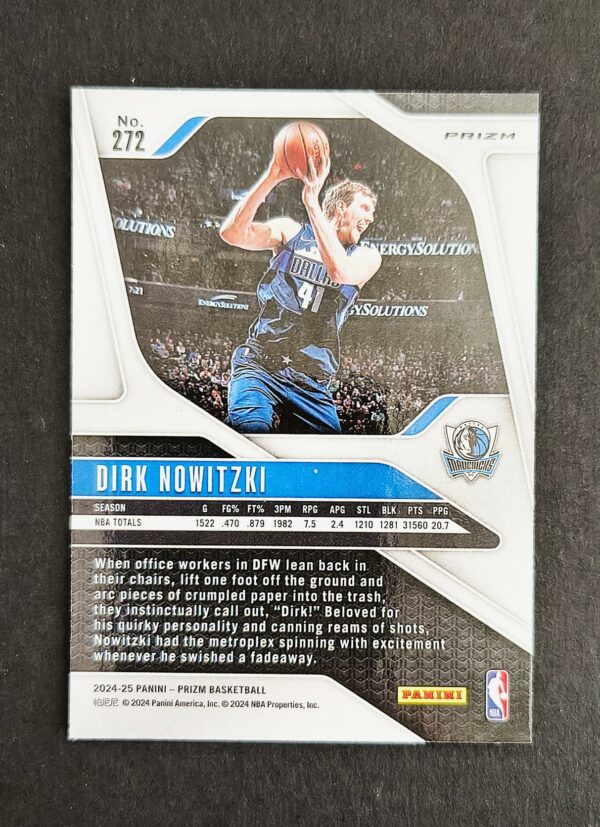 2024-25 Panini Prizm Legends Dirk Nowitzki #272 RWB
