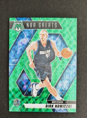 2024-25 Panini Mosaic NBA Greats Dirk Nowitzki #295 Green