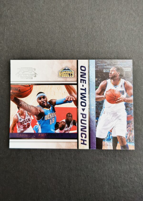 2010-11 Playoff Contenders One-Two Punch Carmelo Anthony Nene #14