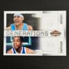 2009-10 Panini Threads Generations Carmelo Anthony David Thompson #4