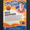 2024-25 Panini Donruss Crunch Time Reed Sheppard #9 RC Purple Press Proof