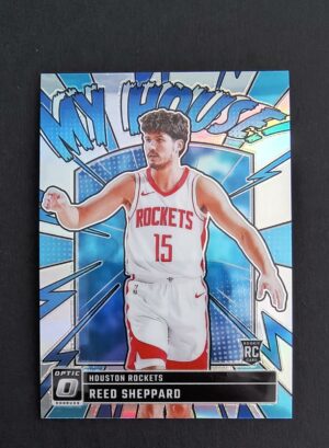 2024-25 Panini Optic My House Reed Sheppard #18 RC Silver