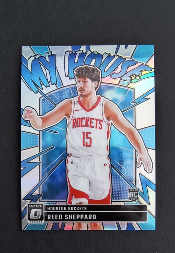 2024-25 Panini Optic My House Reed Sheppard #18 RC Silver