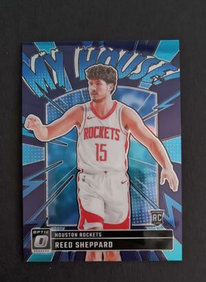 2024-25 Panini Optic My House Reed Sheppard #18 RC Purple