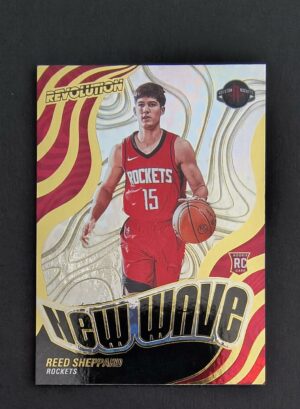 2024-25 Panini Revolution New Wave Reed Sheppard #15 RC